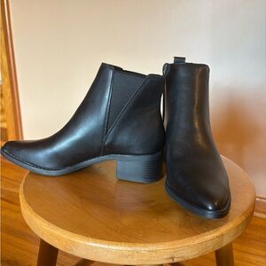 Black Ankle Boots Size 7